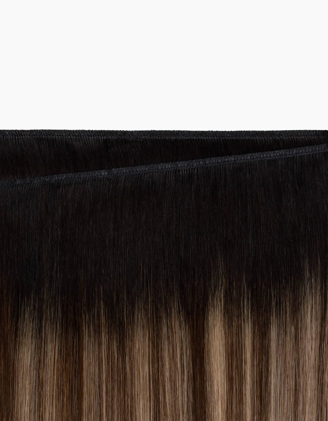 Flat Weft (Double Drawn) Extensions