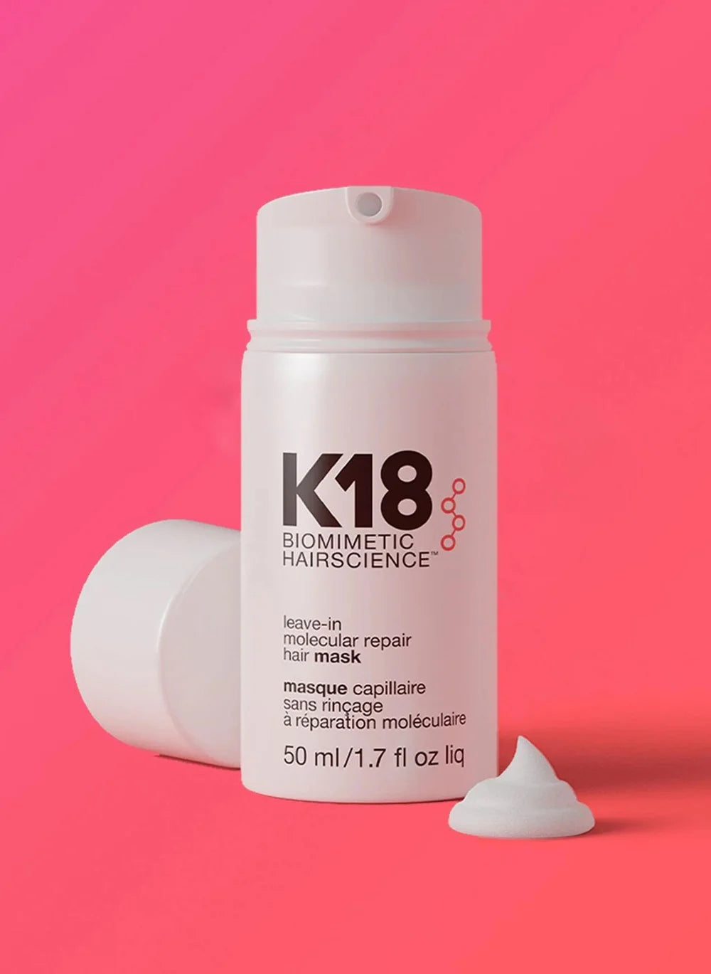 K18 leave-in molecular repair hair mask