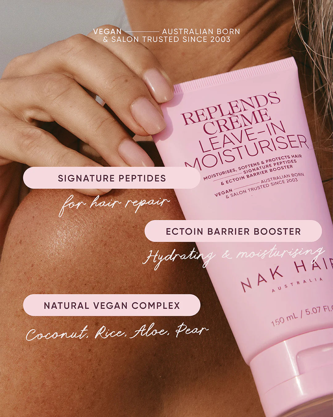 Nak Replends Creme Leave in Moisturiser